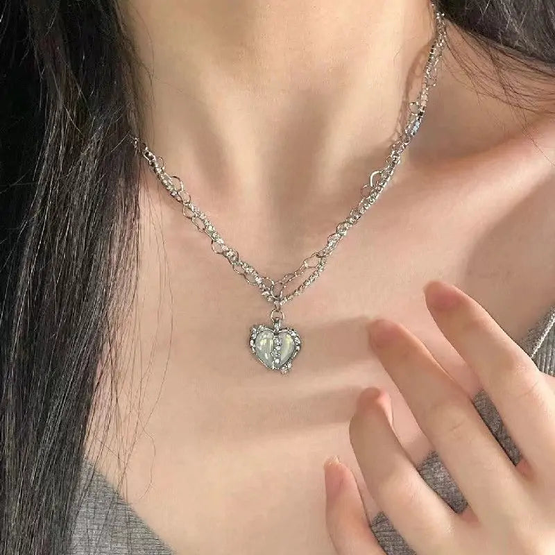 Aesthetic Heart Necklace